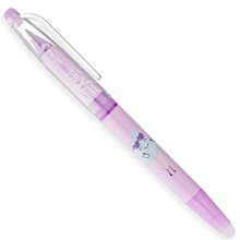 (Soft Pink/ Violet Ink) Pilot FriXion Ball Erasable Rollerball Pen, Pool Party Edition