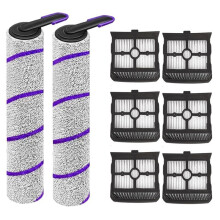For S20 Pro, Rowenta X-Clean 10 Vacuum Mop Accessories Roller Brush Hepa Filters Replacement Parts
