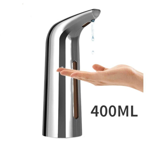 400ML Automatic Liquid Soap Dispenser Bathroom Accessories Soap Dispenser Intelligent Kitchen Induction Machine White 2