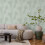 Muriva (Sage Green) Arches Geometric Textured Vinyl Wallpaper 2