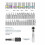 Strong Steel Ratchets Socket Set with 38 Piece & Convenient 5