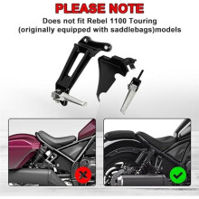 Enhanced Passenger Footrests for  Rebel 1100 CMX 1100 DCT 2021 2022 2023