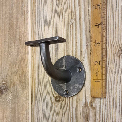 Cast Iron Rustic Handrail Bracket Antique Iron Stair Bannister Support