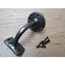 Cast Iron Victorian Handrail Bracket Antique Iron 63mm Stair Support