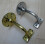 Polished Chrome Handrail Bracket Solid Brass 75mm Stair Bannister Wall 2