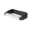 Steel Toilet Roll Holder Black Textured 135mm 1