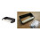 Steel Toilet Roll Holder Black Textured 135mm 3
