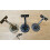 Cast Iron Fancy Decorative Handrail Bracket Antique Brass 80mm Stair 2