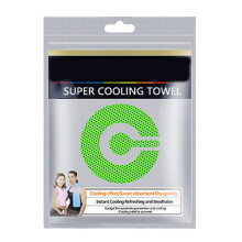 Microfiber Towel for Yoga, Sport, Running,-Light green English