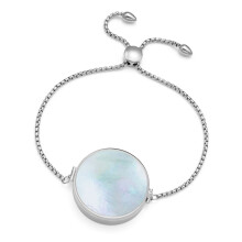 Adjustable Charm Bracelet Makeup Theme-Silver Adjust deductions