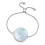 Adjustable Charm Bracelet Makeup Theme-Silver Adjust deductions 1