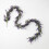 Homescapes Artificial Lavender Garland, 190cm, Purple 1
