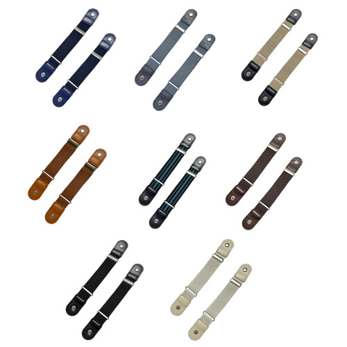 1Pair Stretchy Waistbands For Pants Intelligent Locking-Camel 1