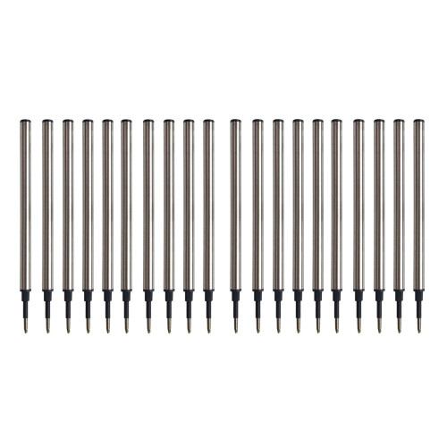 Universal Pen Refills, Smooth to Write for Metal-20 sticks