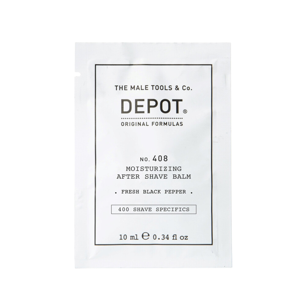 Depot 400 Shave Specifics No. 408 Fresh Black Pepper Moisturizing After-Shave Balm 10 Ml