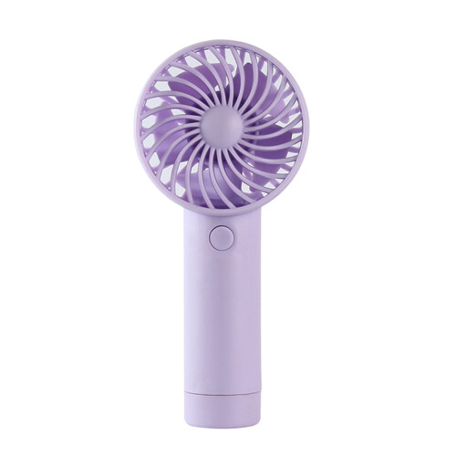 Mini ventilateur portable rechargeable, petit ventilateur-Violet