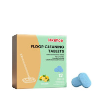 JAKEHOE Floor Cleaning Tablets Daily Home Floor Cleaner Deodorizing Fresh Scent Convenient Care