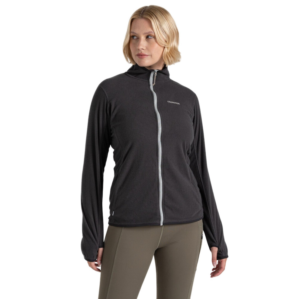 Craghoppers (14 Uk, Charcoal) Womens/Ladies Anya Nosilife Fleece Jacket