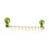 Kitchen utensil rack multifunctional rail 1 piece 1