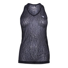 (14 UK, Black) Diadora Womens/Ladies Sleeveless Tank Top