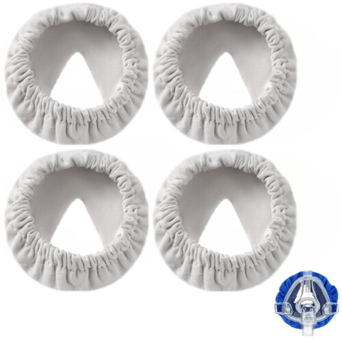 Reusable Mask Liners for Full Face Masks 4-Pack White