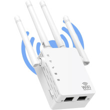 WiFi Extender Signal Booster 12880 sq ft 105 Devices