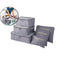 Packing Cubes Set 6 Pieces Waterproof Reusable Travel