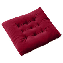 Cotton Brushed Seat Cushion 15.75x15.75 Inches