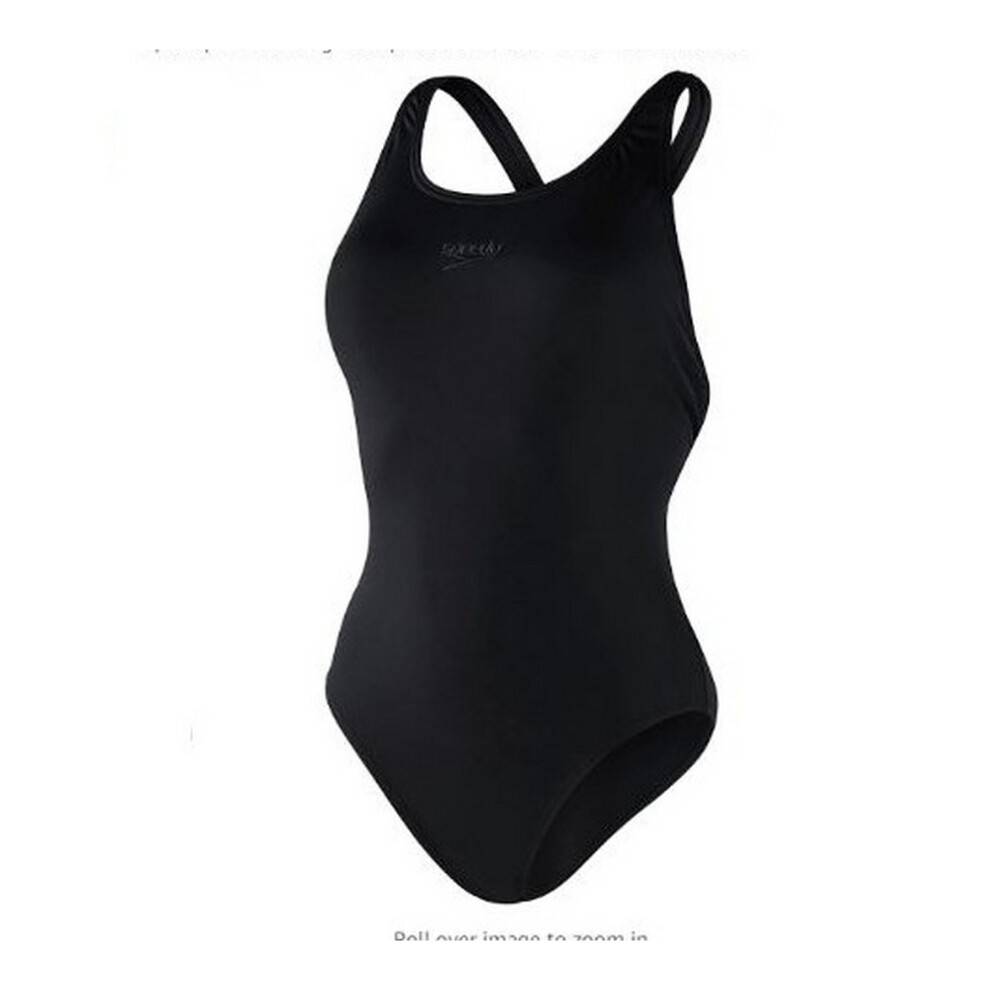 Speedo (10 Uk, Black) Womens/Ladies Power Eco Endurance+ One Piece Swimsuit