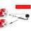 Einzelner Angelrollengriff, drehbarer Rollengriff,-Paket B 3