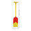 Wooden Rowing Paddle Yellow Smooth Lightweight Durable 6.5 5