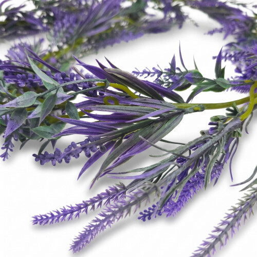 Homescapes Artificial Lavender Garland, 190cm, Purple 2