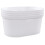 Laundry Basket White Plastic 42 L 4-Pack 2