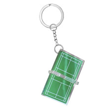 Kreativer Federball-Schlüsselanhänger,-Badmintonplatz