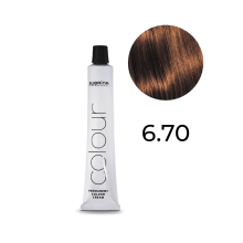 Subrina Professional Essential Colour Permanent Hair Dye 6/7 Dark Chestnut Blonde 100 ml