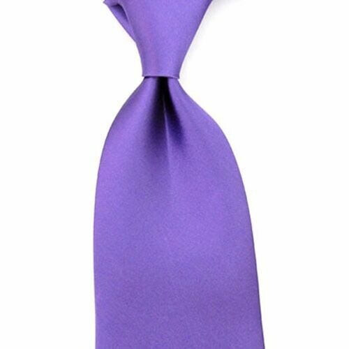 Men's Satin Neck Tie Classic Solid 8cm Wide 5 PCS