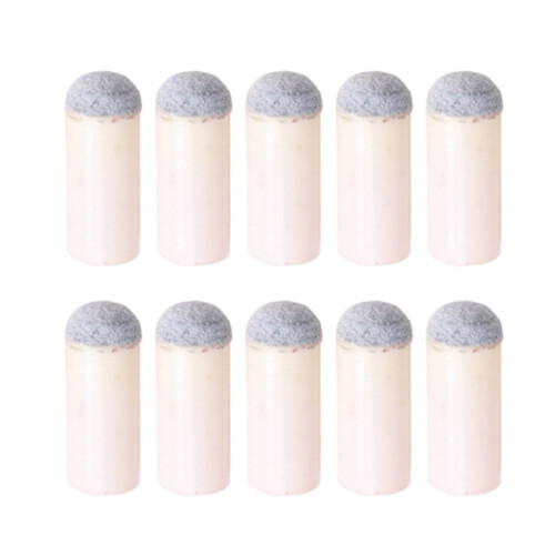 Billiard Cue Tips for Pool Sticks 10 Pcs