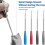 Stainless Steel Fishing Hook Extractor Set 2PCS 8