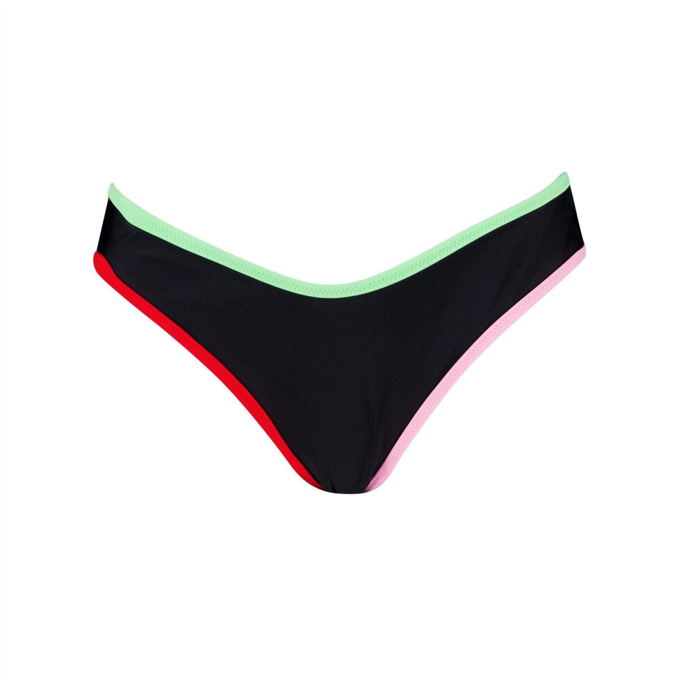 Puma (12 Uk, Black) Womens/Ladies Reversible Bikini Bottoms