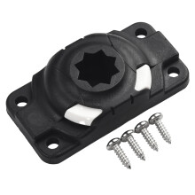 Boat Fishing Rod Holder Mount Base Heavy Duty Plastic