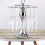 Iron Hanging Shelf Wine Glass Holder 1 Piece 1