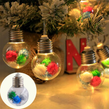 LED Filigree Ball String Lights Indoor Use