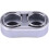Car Double Cup Holder Expandable Red Universal Fit 1