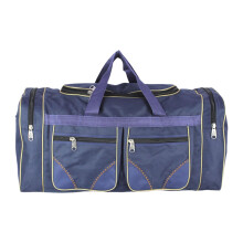Travel duffel tote bag dark blue carry-on size