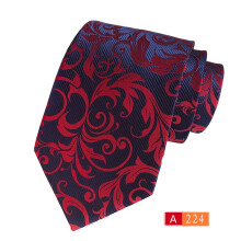 Men's Floral Business Tie Wedding Party 8 cm Wide