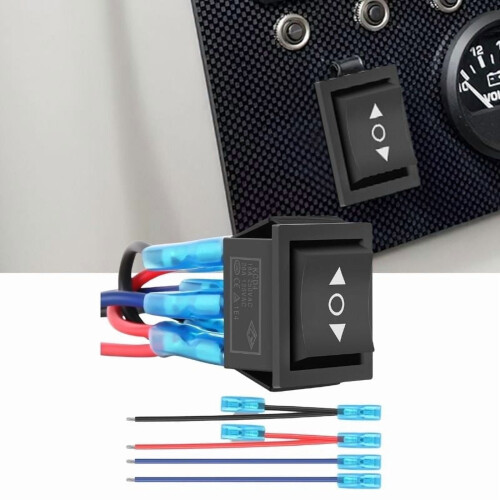 6Pin DPDT Momentary Polarity Reversal Switch 20A