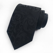 Men's Floral Wide Necktie for Wedding and Business