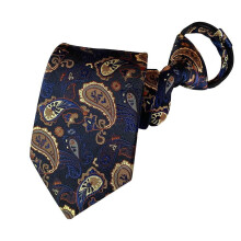 Men's Classic Paisley Necktie 8 cm Wide Pre-Tied