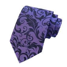 Men's Floral Wide Necktie for Wedding and Business
