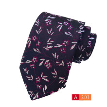 Men's Floral Paisley Necktie Bright Color Wedding Party